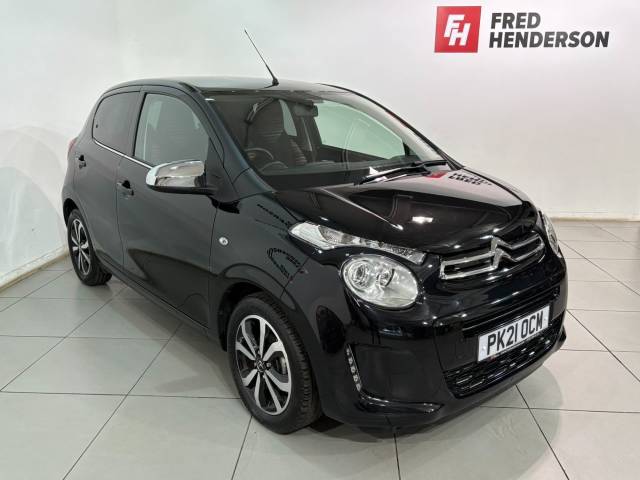Citroen C1 1.0 VTi Shine Hatchback 5dr Petrol Manual Euro 6 (s/s) (72 ps) Hatchback Petrol BLACK