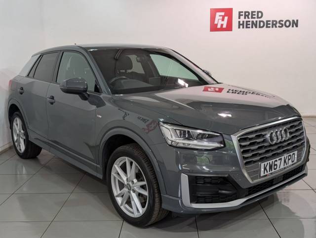 Audi Q2 1.4 TFSI CoD S line SUV 5dr Petrol S Tronic Euro 6 (s/s) (150 ps) SUV Petrol GREY