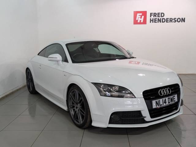 Audi TT 2.0 TDI Black Edition Coupe 3dr Diesel Manual quattro Euro 5 (170 ps) Coupe Diesel WHITE