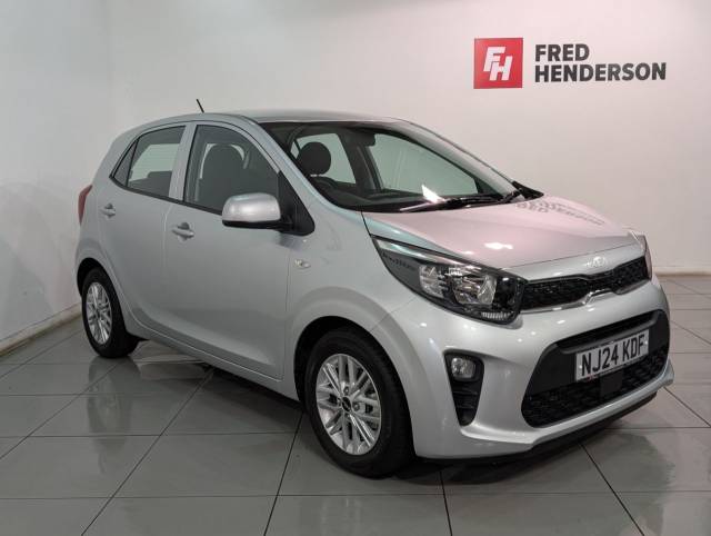 Kia Picanto 1.0 DPi 2 Hatchback 5dr Petrol AMT Euro 6 (s/s) (66 bhp) Hatchback Petrol SILVER